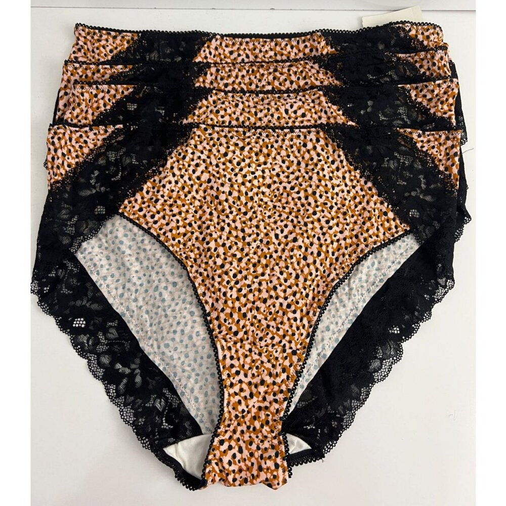 NWT Soma Embraceable Signature Lace High Leg Brief Panties 570326280 Size XXL